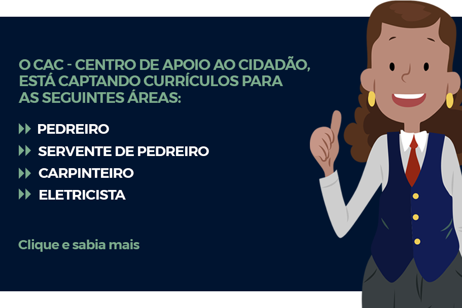 Imagem 1 da notícia: CAC fará captação de currículos para área de construção civil